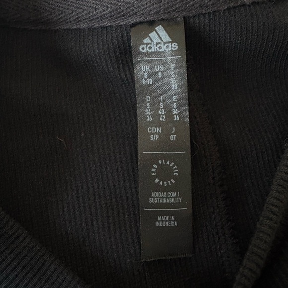 Adidas Maternity Black Crewneck Sweater Small - Picture 14 of 15